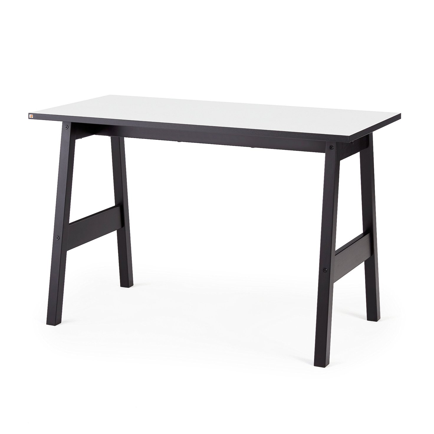 Desk NOMAD, 1200x600 mm, white, black AJ Products