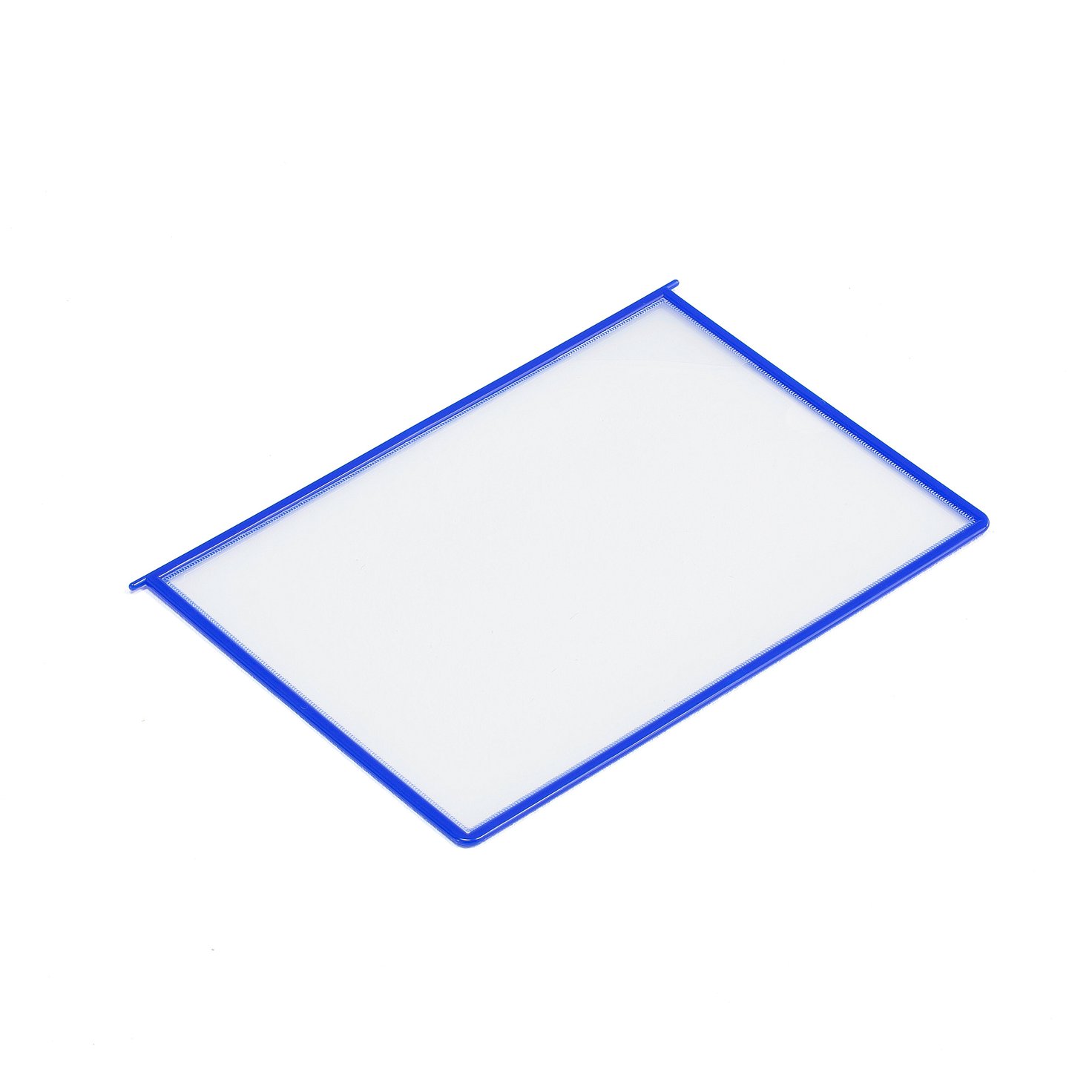 A4 panels for information display, 10-pack,blue | AJ Products