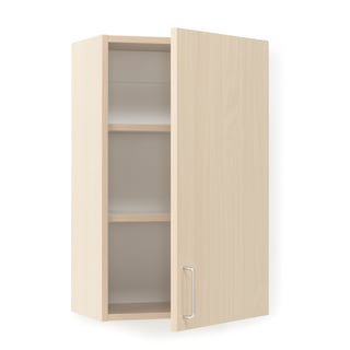 Wall-mounted cabinet THEO, right hinged, birch