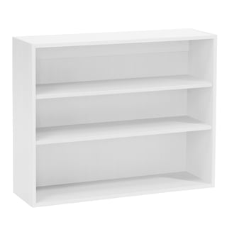 Wall-mounted bookcase THEO, 800x1000x300 mm, white
