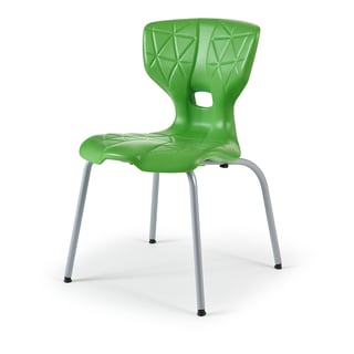 School chair ALDA I, green