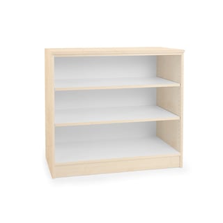 Low bookcase THEO, 900x1000x450 mm, birch
