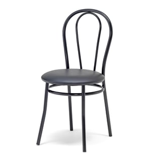 Kavárenská židle MIRABEL, černá