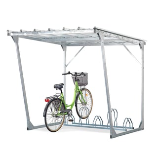 Bicycle shelter FIELD, 5 bicycles