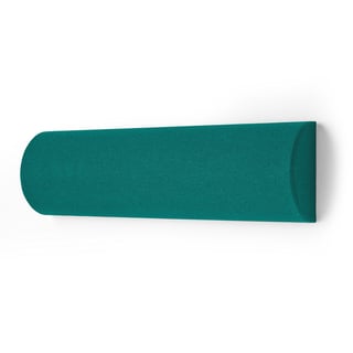 Ljudabsorbent POLY, halvcylinder, Ø280x500 mm, grön