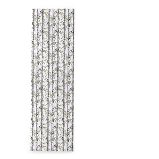 Schallschluckende Wandtapete BJÖRKDUNGEN, 650x2200 mm, Baum mit Vögeln