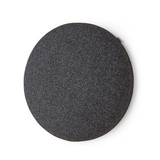 Akustiikkapaneeli seinään POLY, pyöreä, Ø 550x140 mm, tummanharmaa