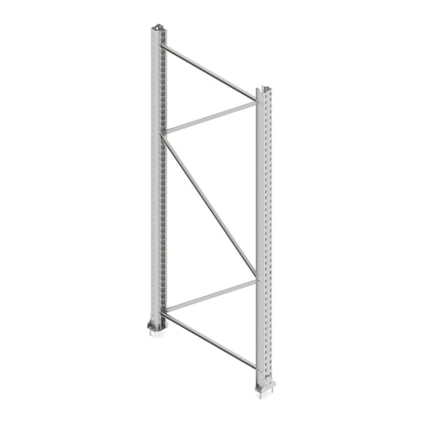 Pallet rack end frames | AJ Products