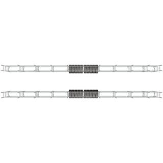 Tyre rack TRANSFORM, for 40 ft container, D 400 mm