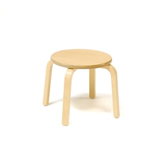 Wooden stool NEMO, H 330 mm, birch
