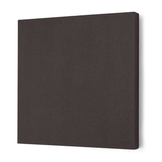 Lydabsorbent POLY, kvadrat, 600x600x56 mm, mørkegrå