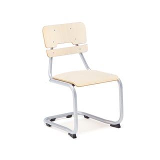 Children's chair LEGERE MINI, H 350 mm, birch