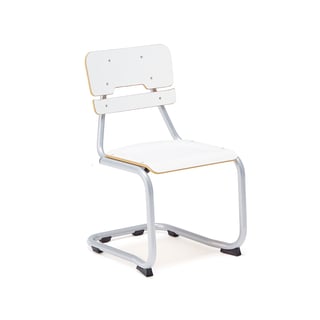 Children's chair LEGERE MINI, H 350 mm, white