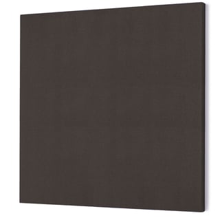 Ljudabsorbent POLY, kvadrat, 1180x1180x56 mm, mörkgrå