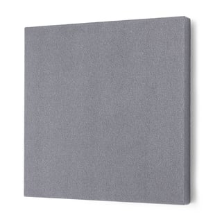 Ljudabsorbent POLY, kvadrat, 600x600x56 mm,  ljusgrå