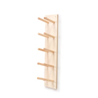 Boot hanging rack PERO, 5 pairs of shoes, 220x195x1025 mm, birch
