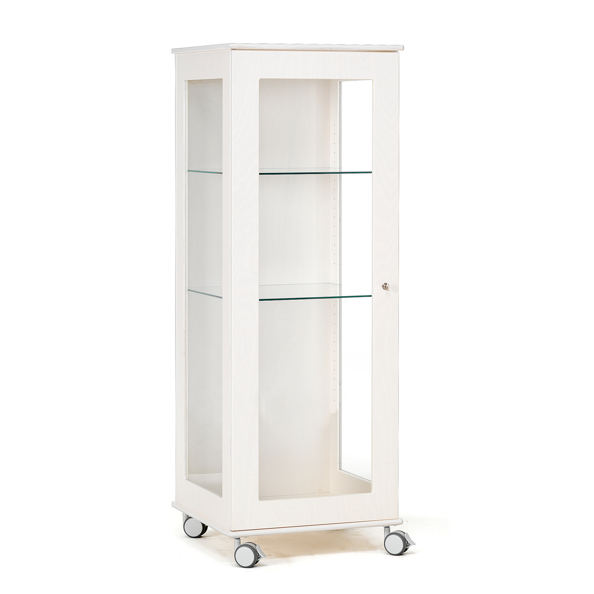 Glass store armoire cabinet