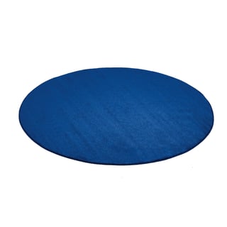 Tæppe KALLE, Ø 1500 mm, blå
