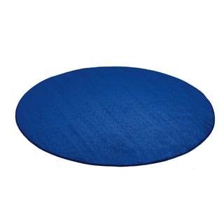 Kulatý koberec KALLE, Ø4000 mm, modrý