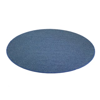 Detský koberec na hranie MAX, Ø 2000 mm, modrá