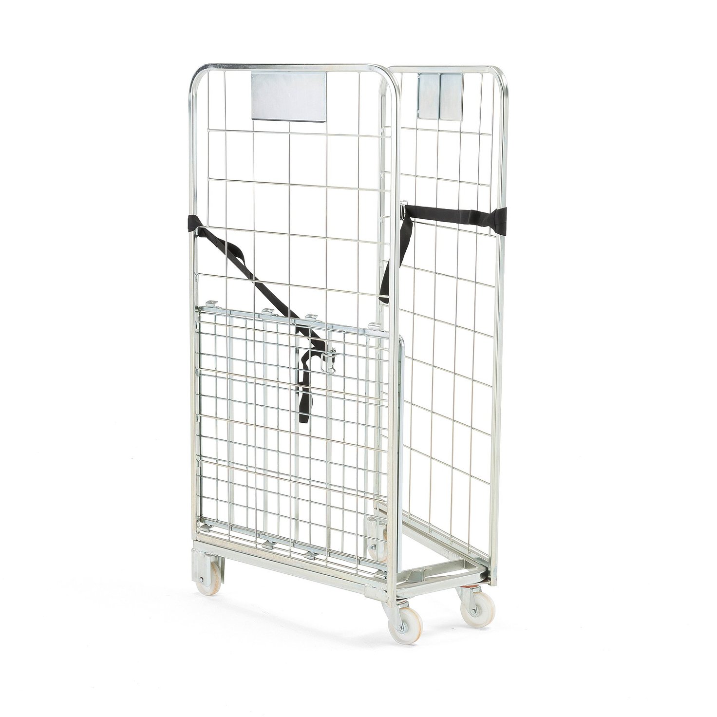 Rullcontainer GILBY, stackningsbar, 800x700x1580 mm | AJ Produkter