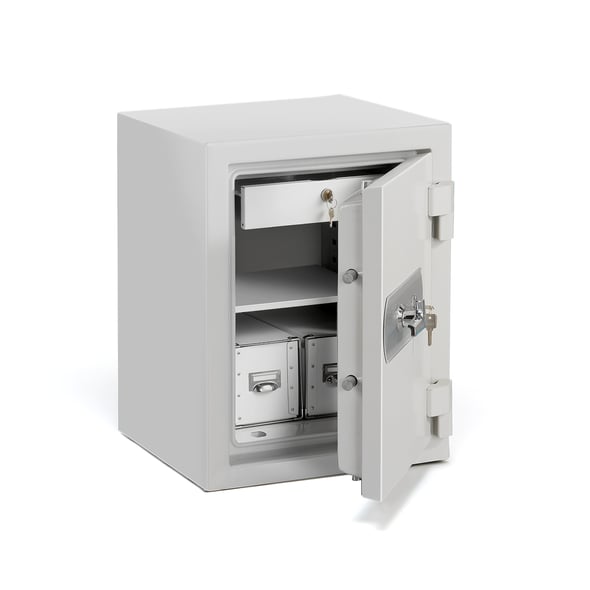 Fireproof Document Safe Shield, Keylock, 640x490x465 Mm, 45 L 