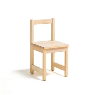 Dětská židle TESSA, výška 360 mm, bříza