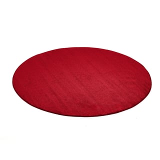 Pyöreä matto KALLE, Ø2000 mm, punainen