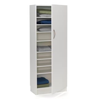 Linen cabinet, 630x340x1535 mm, white