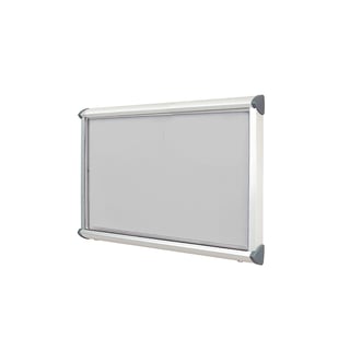 Outdoor notice board SHIELD, 750x967 mm, light grey