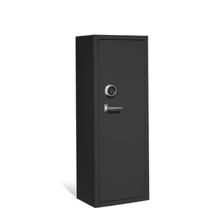Varnostni kabinet, kodna ključavnica, 1500x550x400 mm, črni