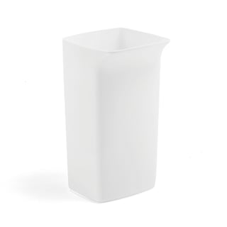 Refuse container, 590x320x360 mm, 40 L, white