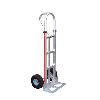 Magliner® aluminium sack truck with P-handle and wide toe plate, 225 kg