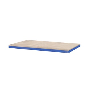 Extra plywood shelf, blue