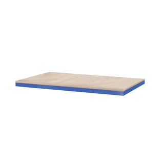 Extra plywood shelf, blue