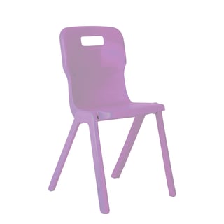 All-in-one plastic chair TITAN, H 380 mm, purple