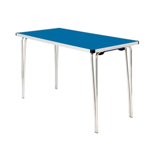 Folding table CONTOUR, 1830x685x698 mm, dark blue