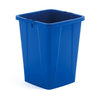 Abfallbehälter OLIVER, 90 l, 610 x 490 x 510 mm, blau