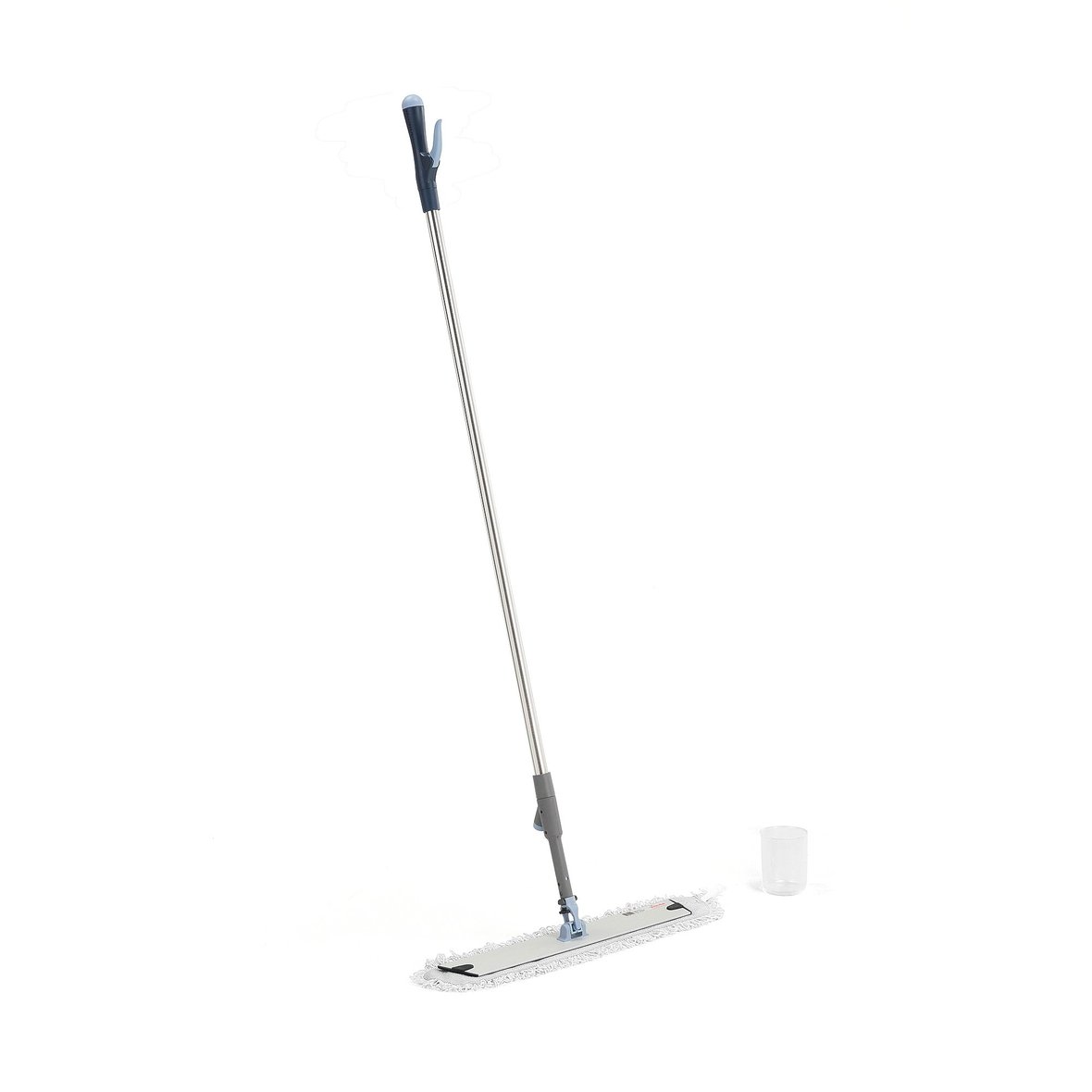 Mop, incl. liquid dispenser, stainless shaft and mop head AJ Products