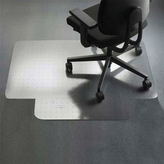 Chair mat, with grippers, lip, 900x1200x2.5 mm