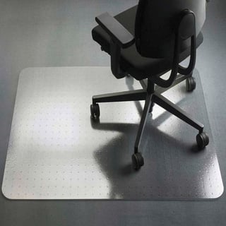 Chair mat, with grippers, no lip, 900x1200x2 mm