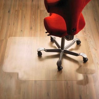 Chair mat, no grippers, lip, 900x1200x2.5 mm