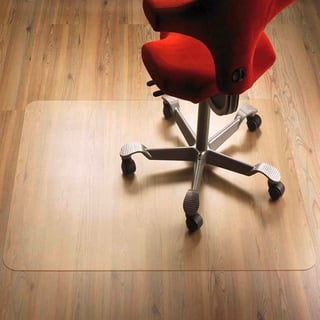 Chair mat, no grippers, no lip, 1200x1500x2 mm