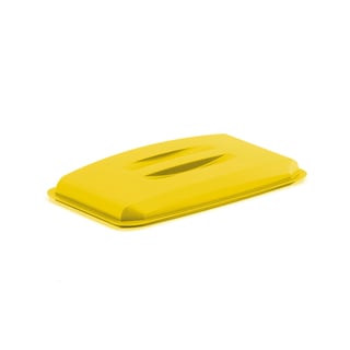 Deckel für Abfallbehälter OLIVER 60 l, gelb