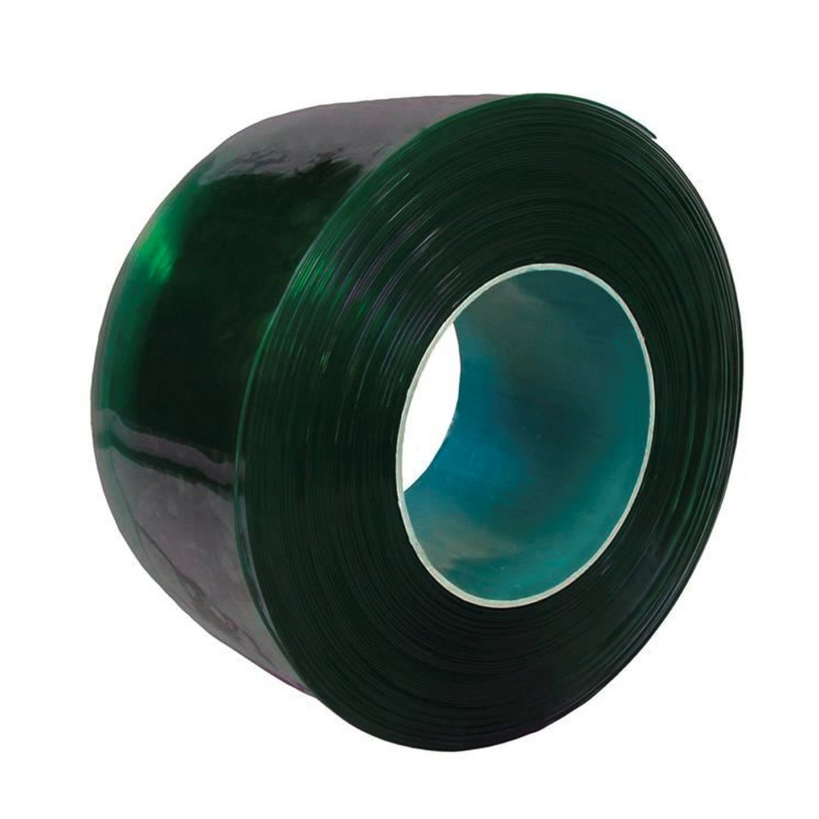Welding strip curtains, full roll, 300x50000 mm, green AJ Products