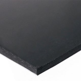 Commercial black rubber sheeting, full roll, 1400x10000x3 mm