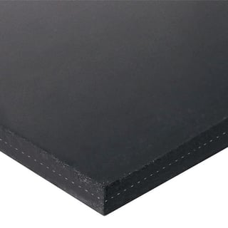 Insertion rubber sheeting, full roll, 1400x10000x6 mm, black