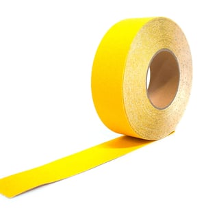 Grip-foot anti-slip tape, 50 mm x 18.3 m, yellow