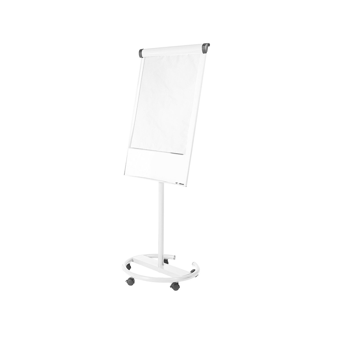 Mobile flip chart easel ULTIMATE, 700x1000 mm, white AJ Products