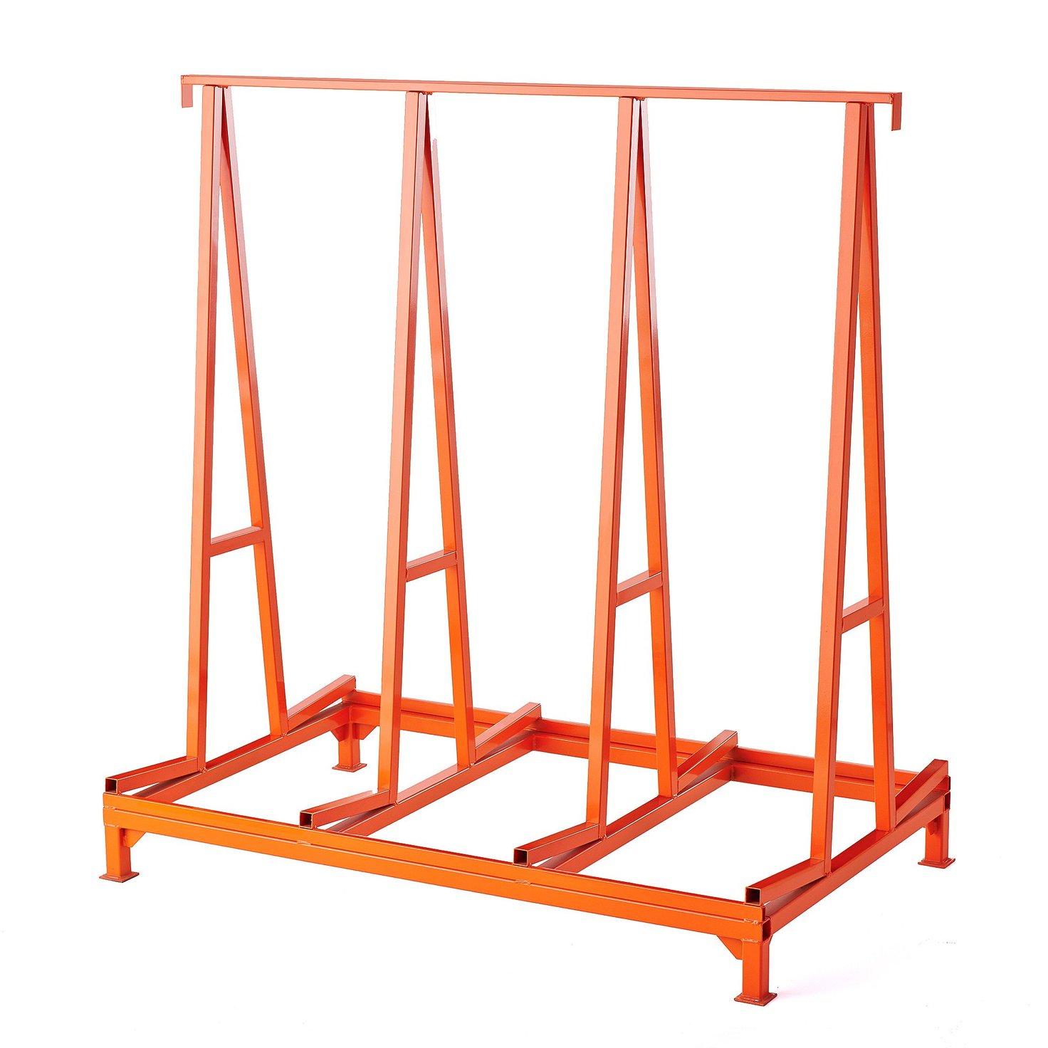 Material rack, double sided, 1550x930x1615 mm, 1000 kg load | AJ Products